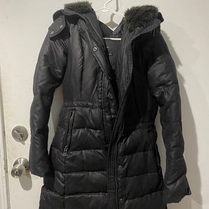 Zara Basic Womens Black Coat